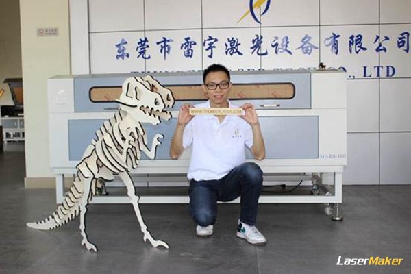 霸王龙激光切割模型图纸 