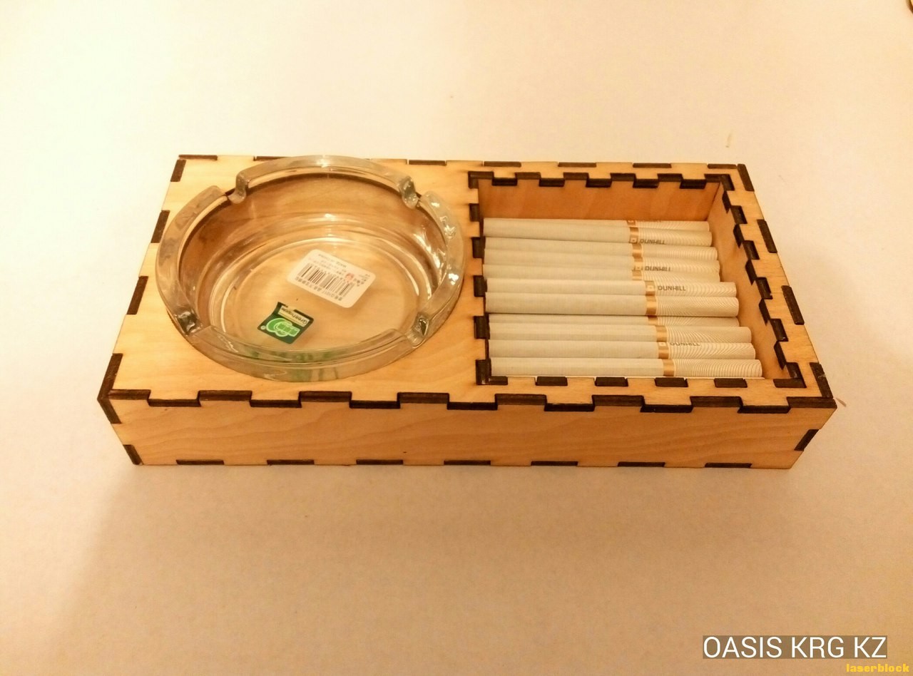 烟灰缸收纳激光切割加工图纸