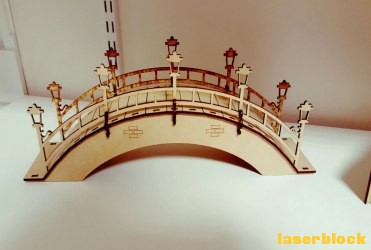 拱桥激光切割设计图