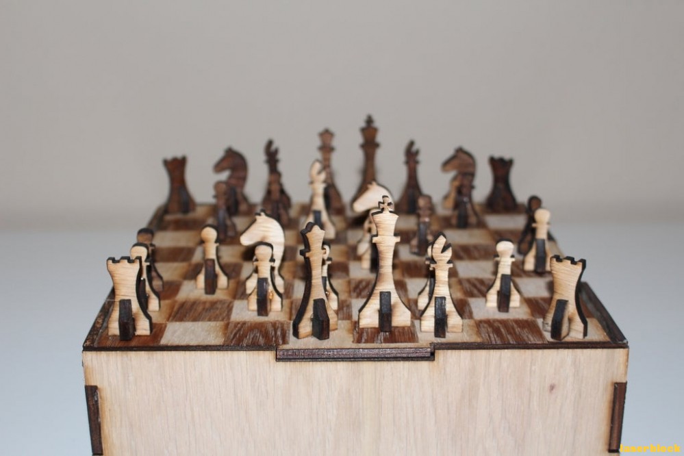 国际象棋激光切割设计图