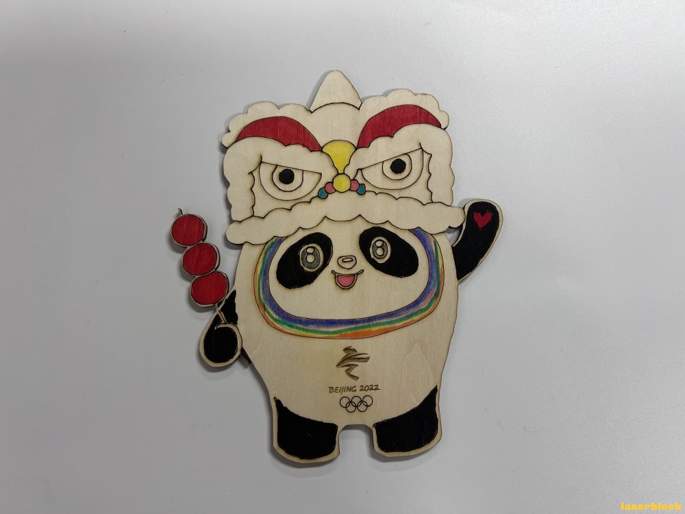 舞狮版冰墩墩