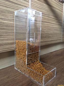 激光切割设计图丨宠物喂食器