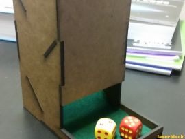 激光切割设计图丨骰子塔③