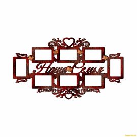 激光切割创意设计图丨家庭相框