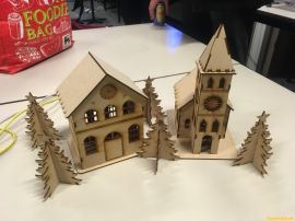 激光切割设计图丨小屋3