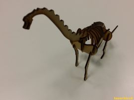 激光切割设计图丨腕龙