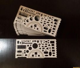 cad激光切割图纸丨创意尺子②