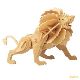 激光切割设计图 |  狮子