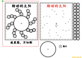 转动的太阳