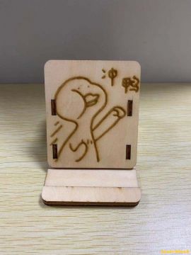 手机支撑架的背后