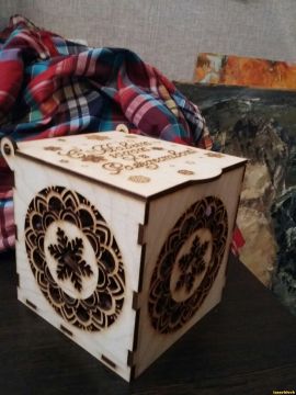 激光切割设计图丨礼品盒①