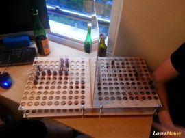 激光切割加工图纸 | 试管架③